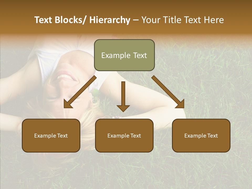 Relax Happiness Fashionable PowerPoint Template