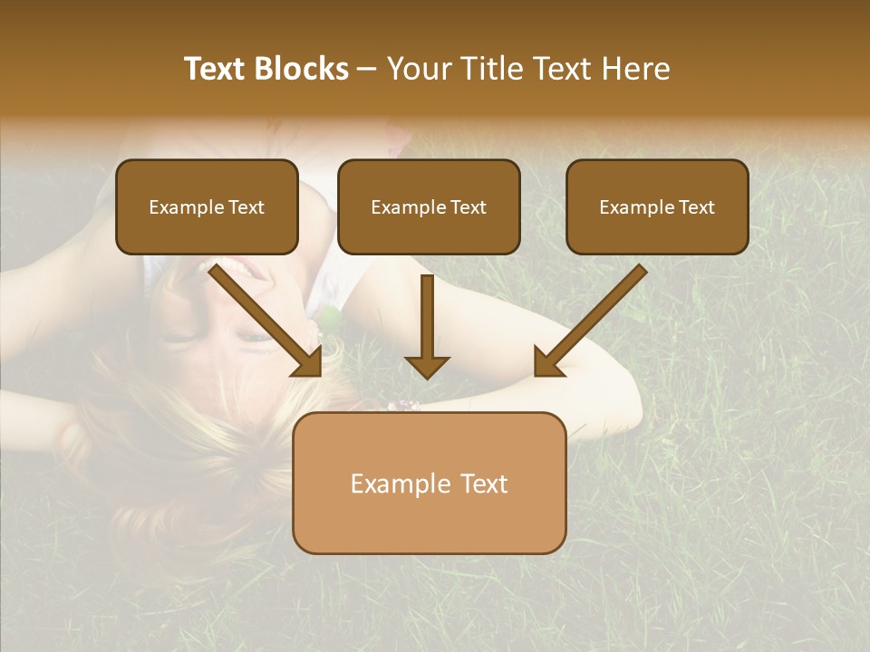 Relax Happiness Fashionable PowerPoint Template