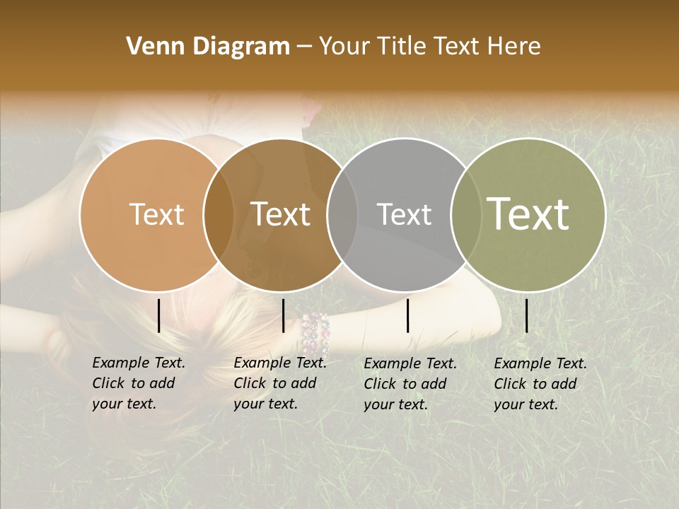 Relax Happiness Fashionable PowerPoint Template