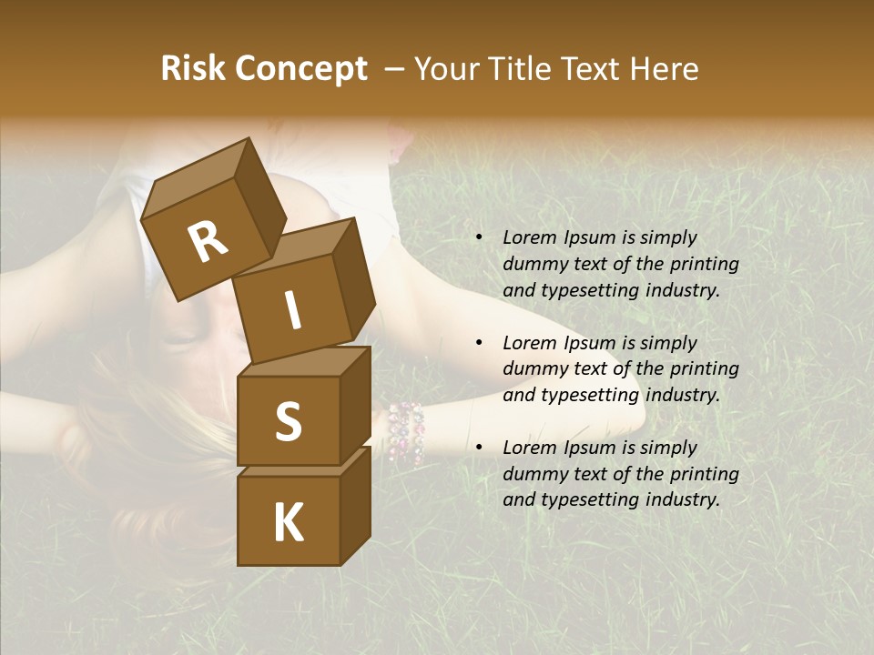 Relax Happiness Fashionable PowerPoint Template