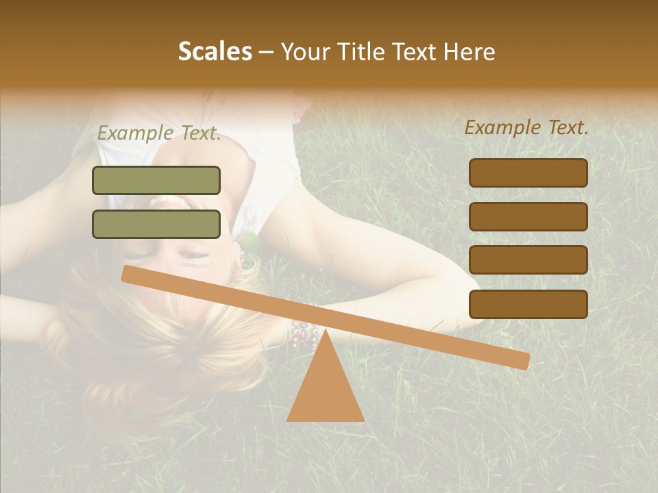 Relax Happiness Fashionable PowerPoint Template