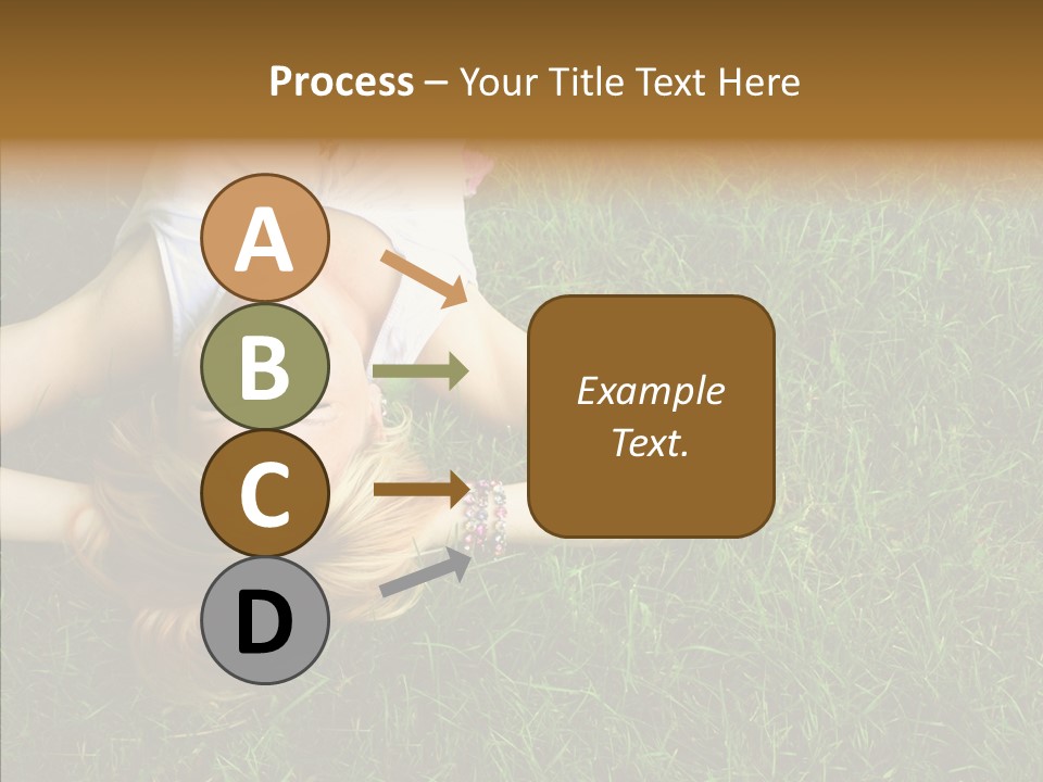 Relax Happiness Fashionable PowerPoint Template