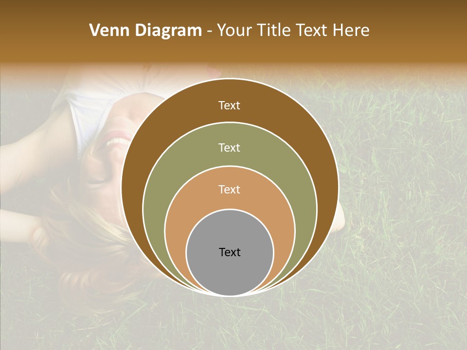 Relax Happiness Fashionable PowerPoint Template