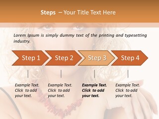 Face Harmony Lifestyle PowerPoint Template