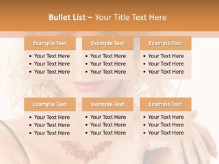 Face Harmony Lifestyle PowerPoint Template