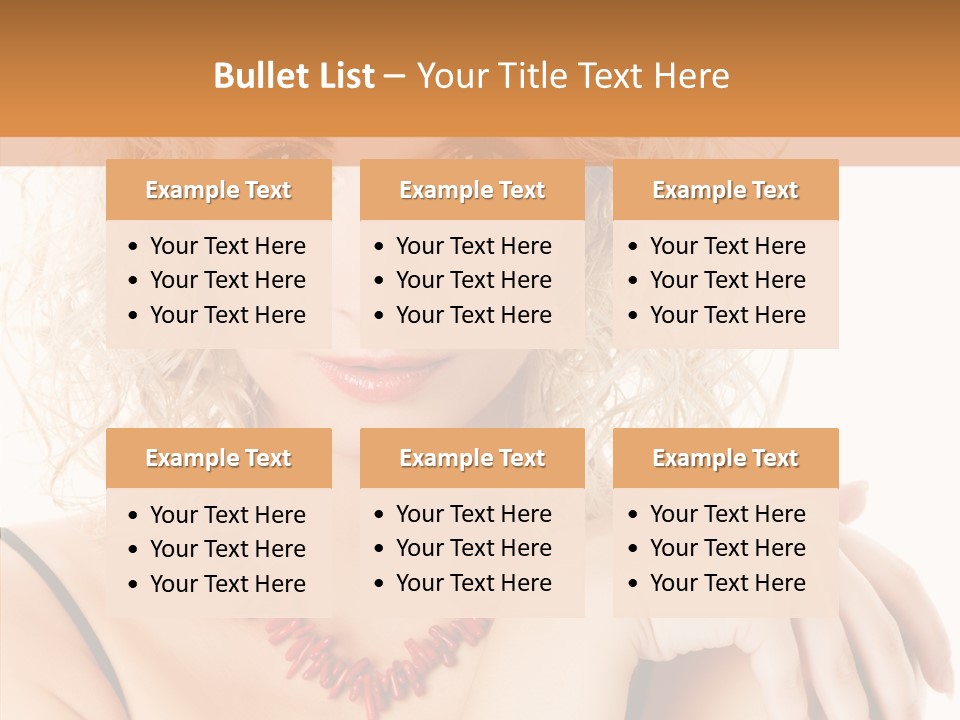 Face Harmony Lifestyle PowerPoint Template