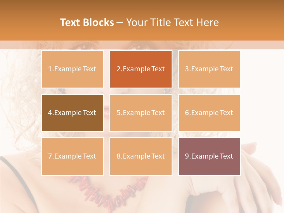 Face Harmony Lifestyle PowerPoint Template