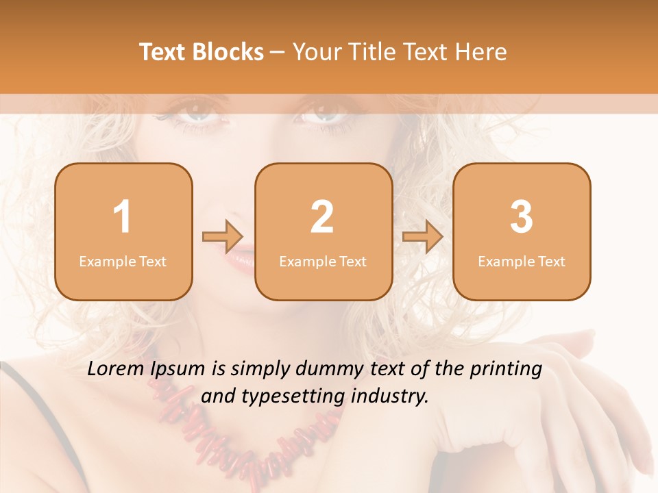 Face Harmony Lifestyle PowerPoint Template