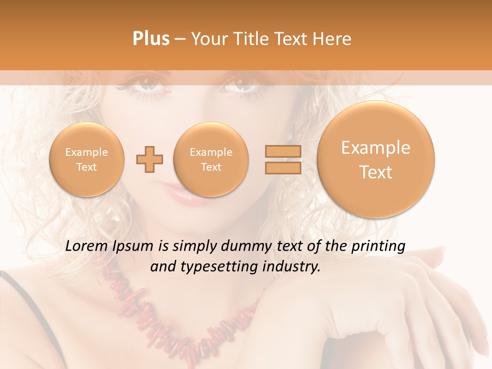 Face Harmony Lifestyle PowerPoint Template