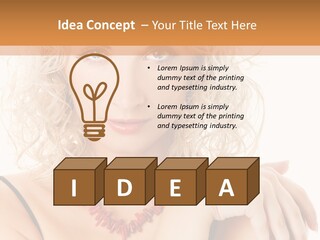 Face Harmony Lifestyle PowerPoint Template