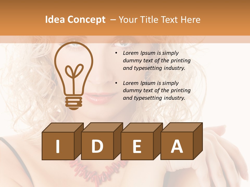 Face Harmony Lifestyle PowerPoint Template