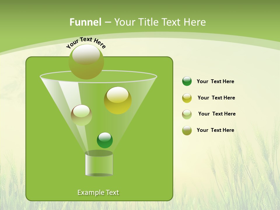 Green Orange Summertime PowerPoint Template