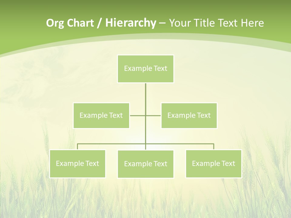 Green Orange Summertime PowerPoint Template