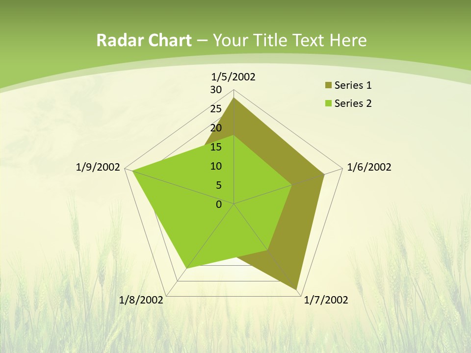 Green Orange Summertime PowerPoint Template