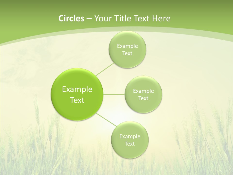 Green Orange Summertime PowerPoint Template