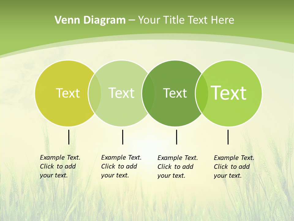 Green Orange Summertime PowerPoint Template