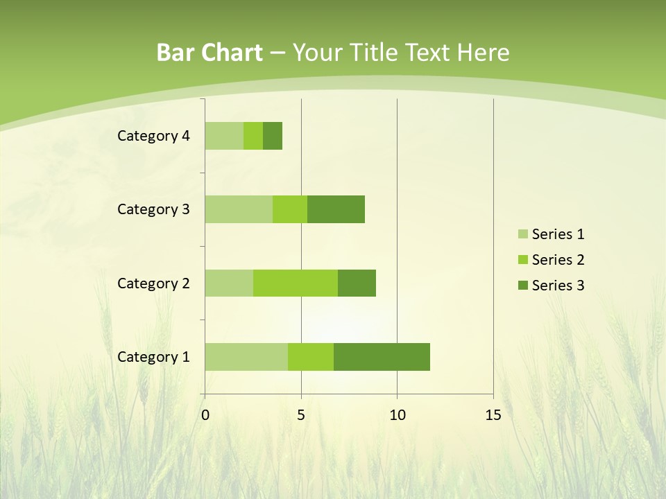 Green Orange Summertime PowerPoint Template