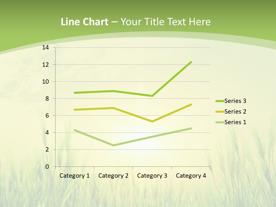Green Orange Summertime PowerPoint Template