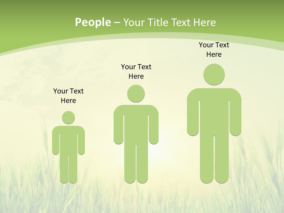 Green Orange Summertime PowerPoint Template