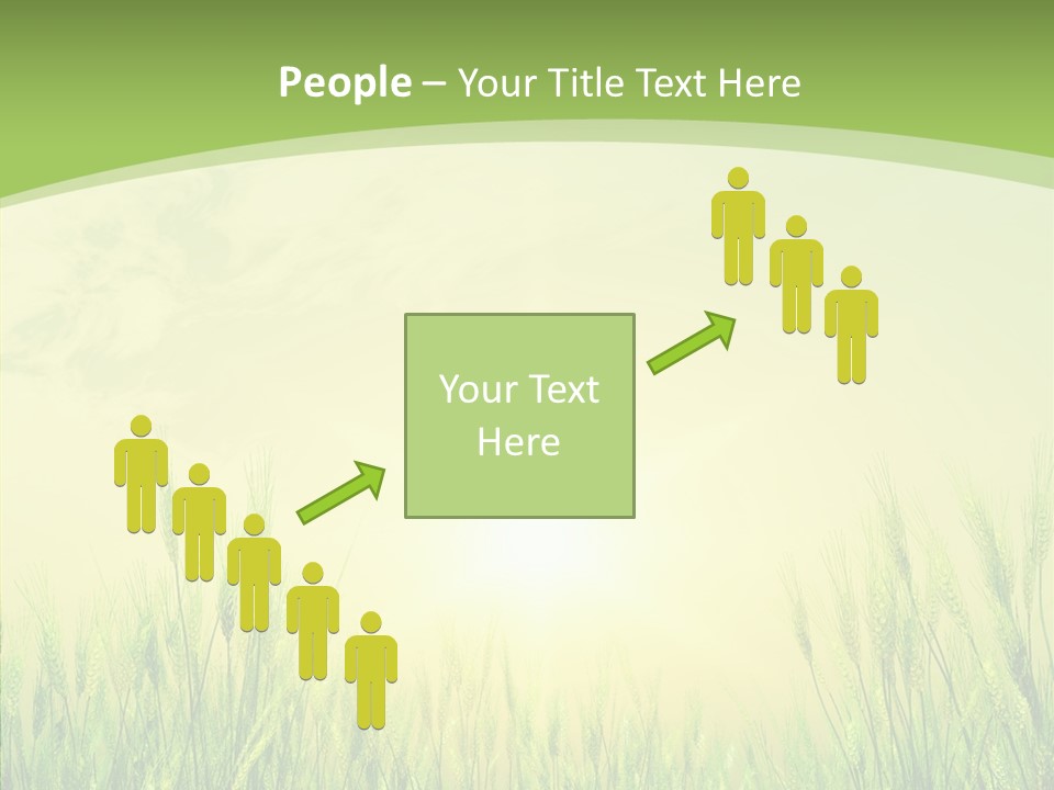 Green Orange Summertime PowerPoint Template