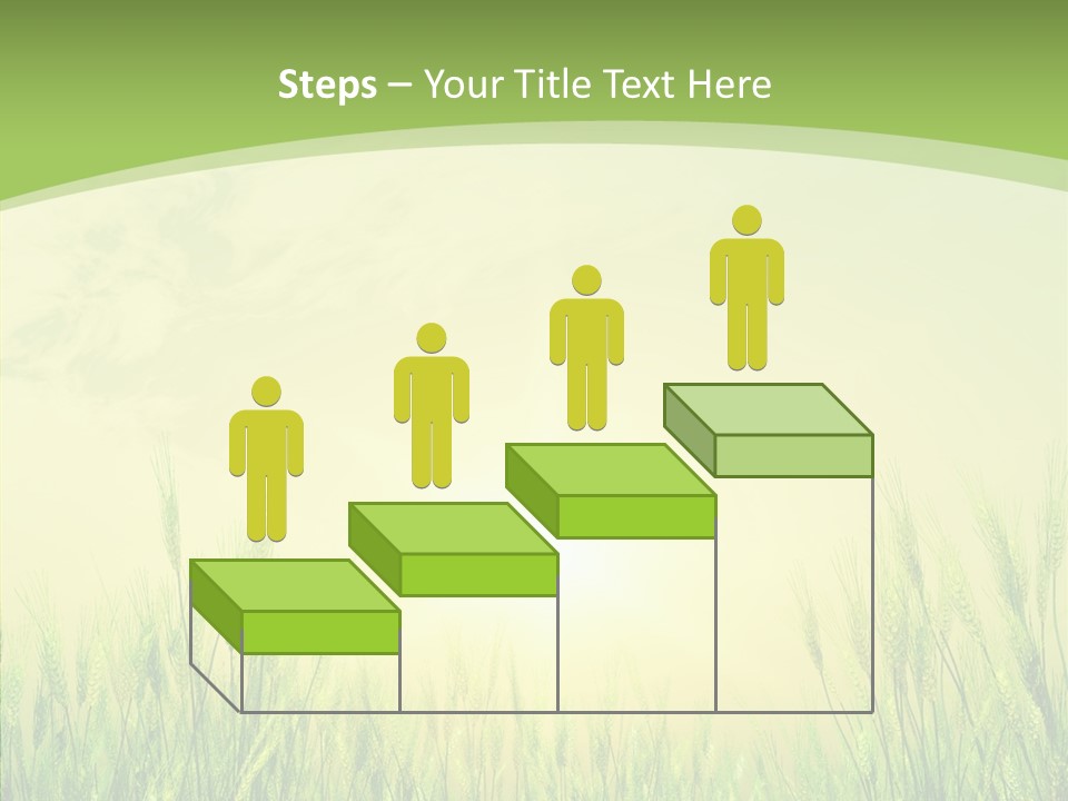 Green Orange Summertime PowerPoint Template