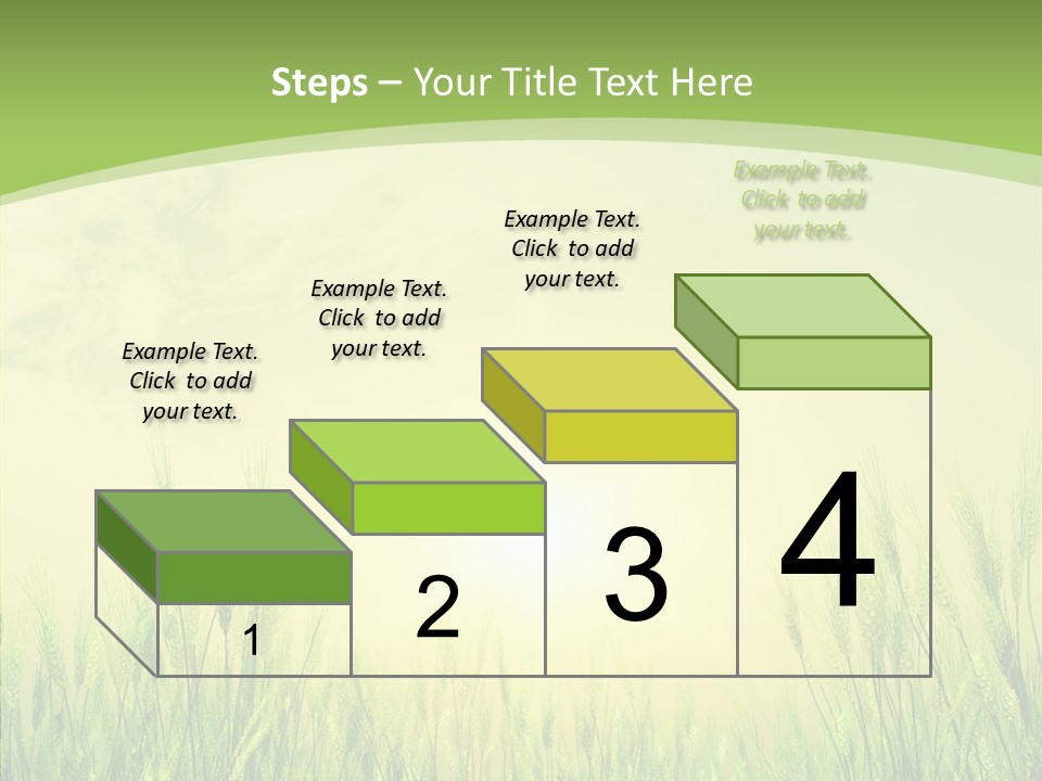 Green Orange Summertime PowerPoint Template