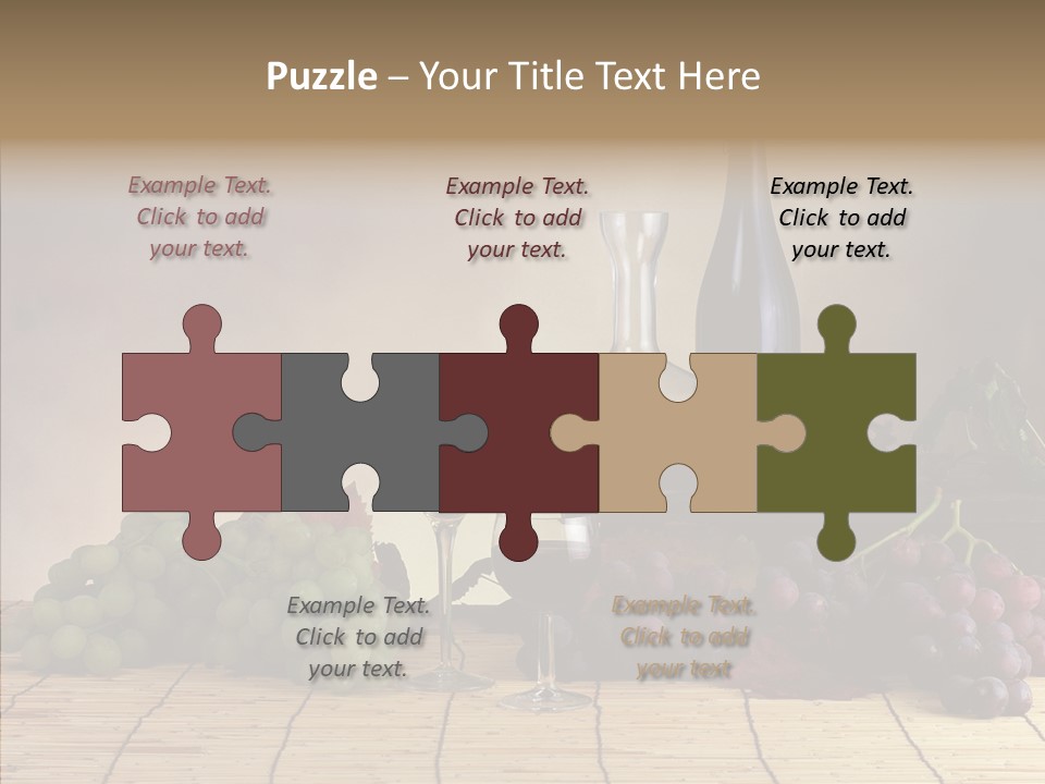 Tuscany Red Food PowerPoint Template