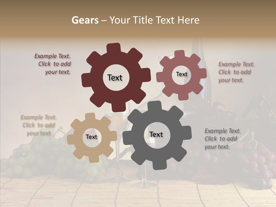 Tuscany Red Food PowerPoint Template