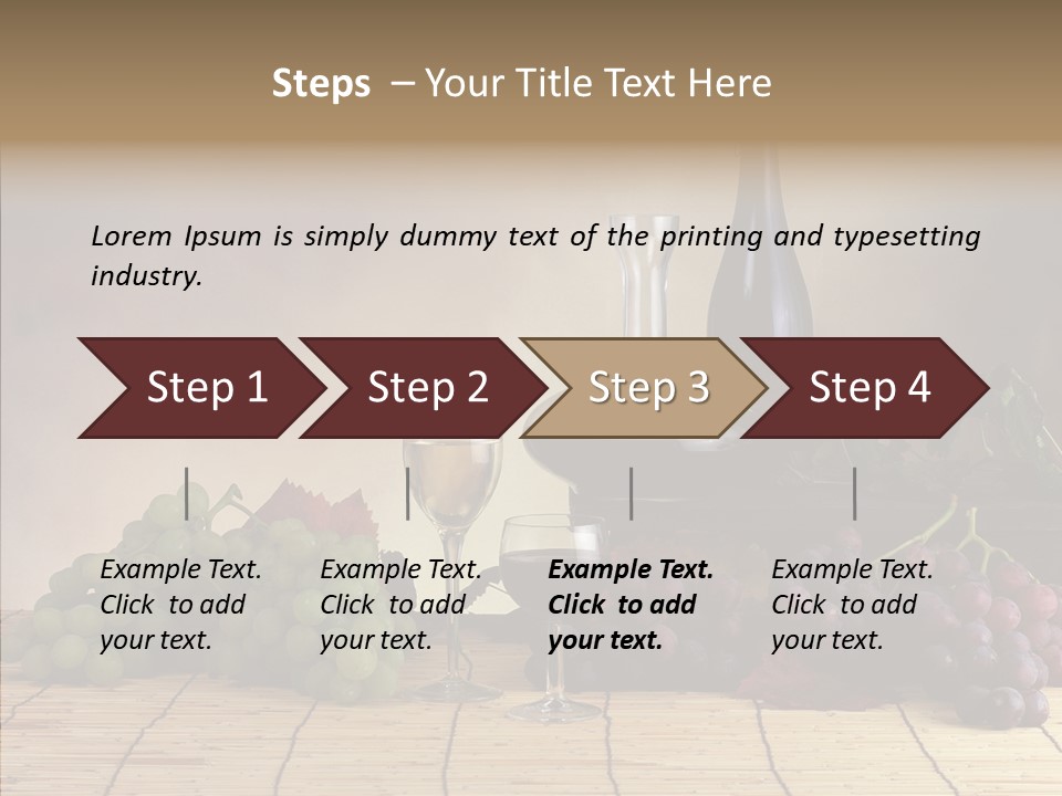 Tuscany Red Food PowerPoint Template