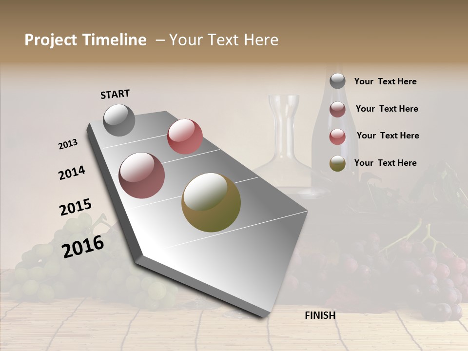 Tuscany Red Food PowerPoint Template