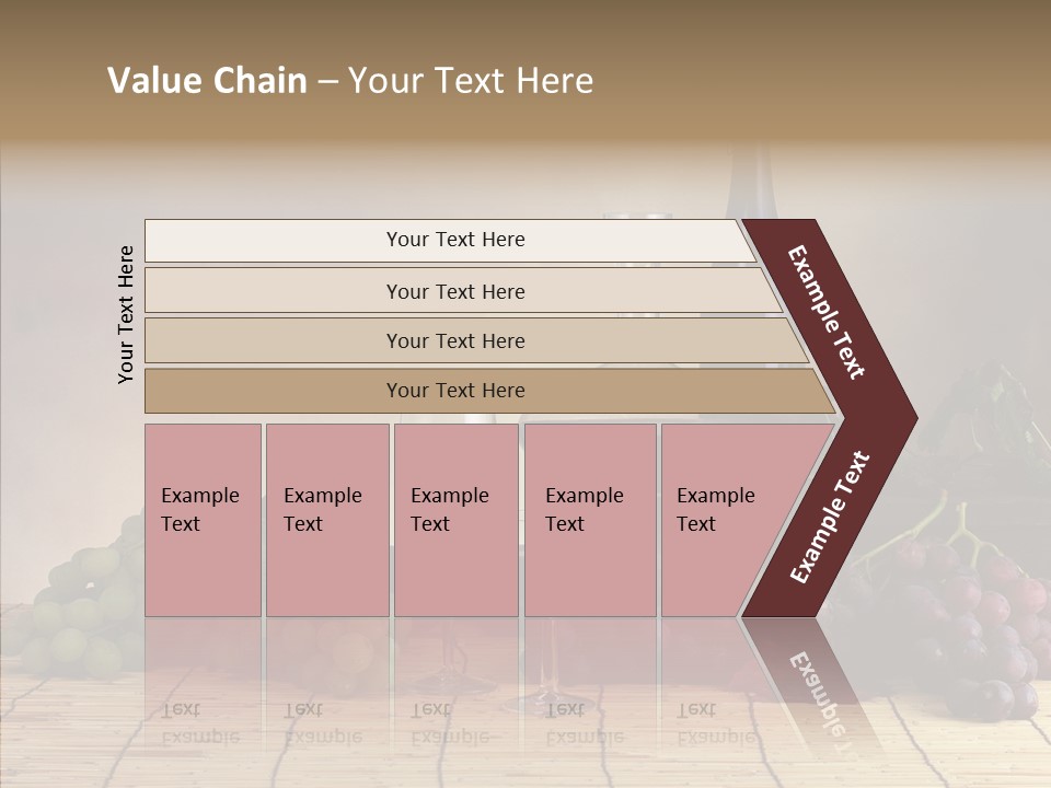 Tuscany Red Food PowerPoint Template