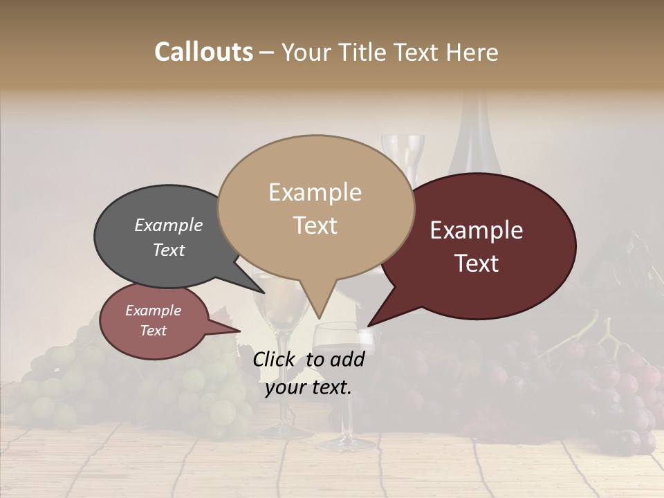 Tuscany Red Food PowerPoint Template