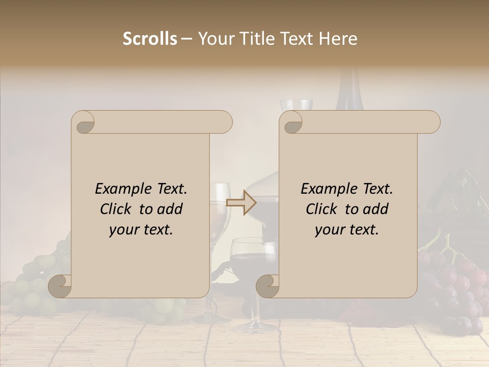 Tuscany Red Food PowerPoint Template