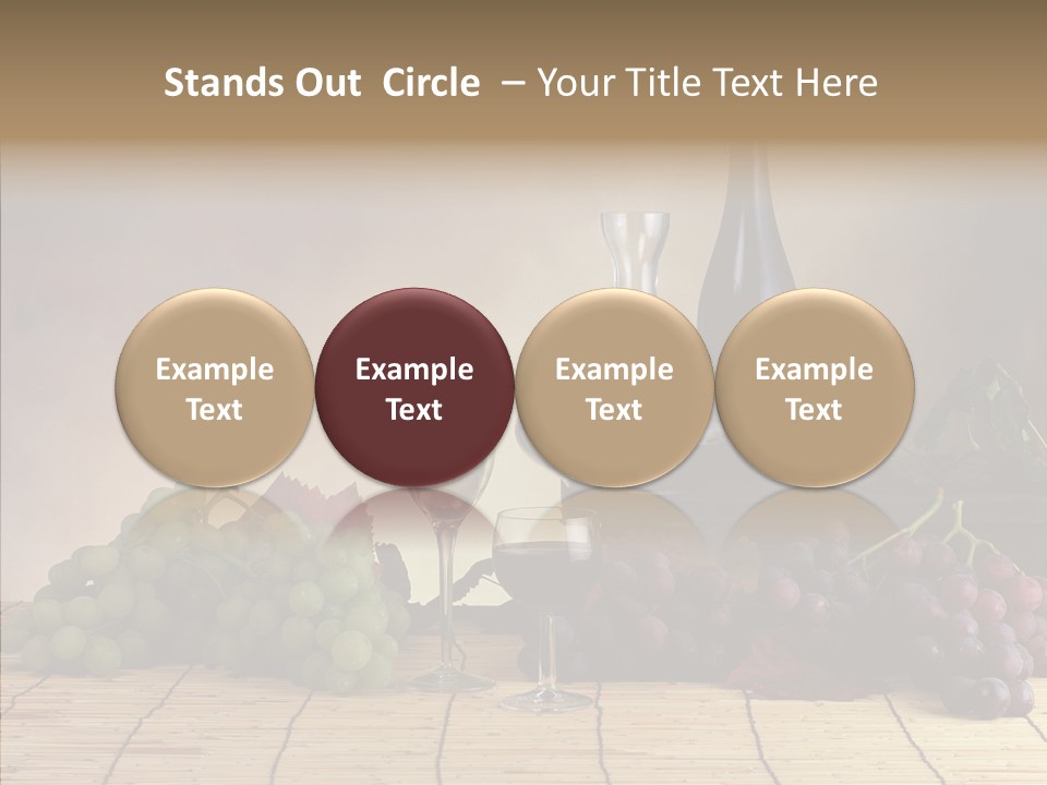 Tuscany Red Food PowerPoint Template