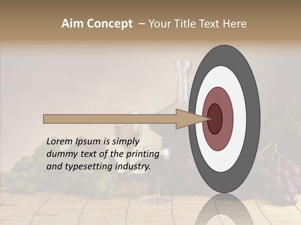 Tuscany Red Food PowerPoint Template