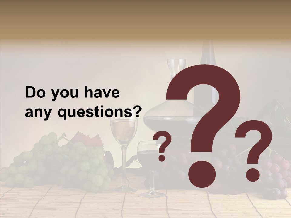 Tuscany Red Food PowerPoint Template