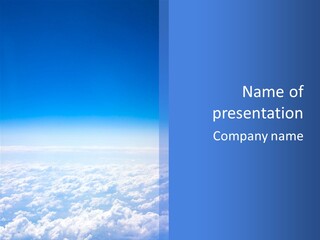 Fly Sky Spirit PowerPoint Template