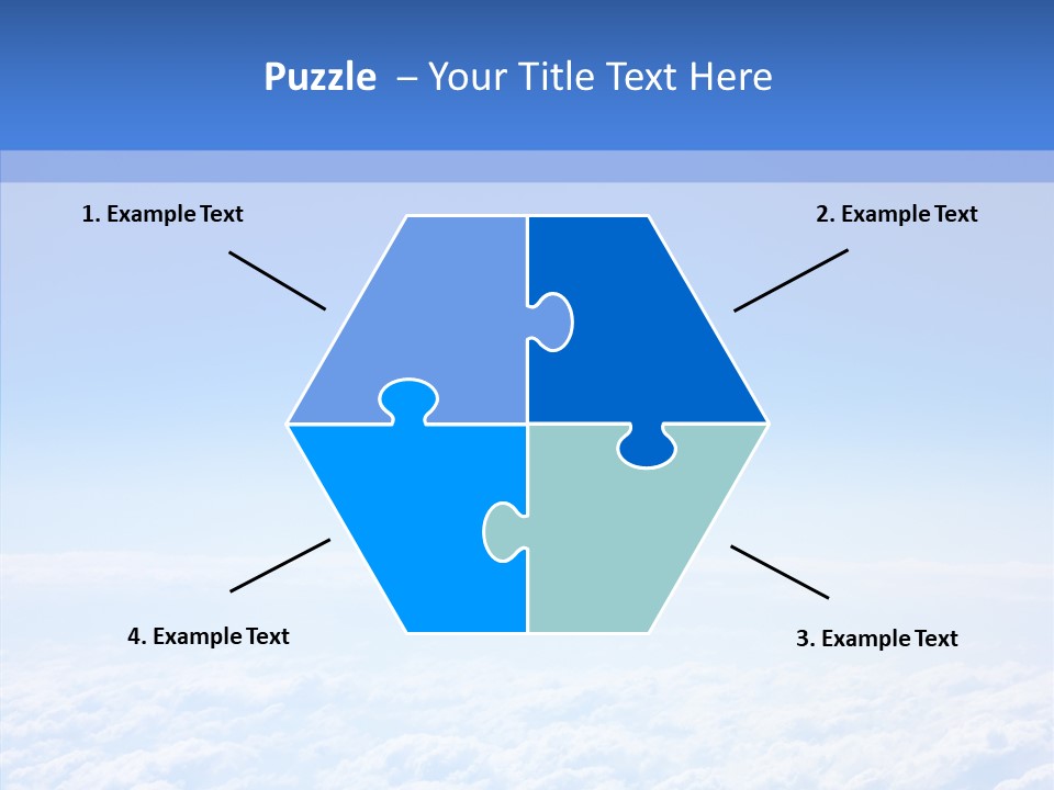 Fly Sky Spirit PowerPoint Template