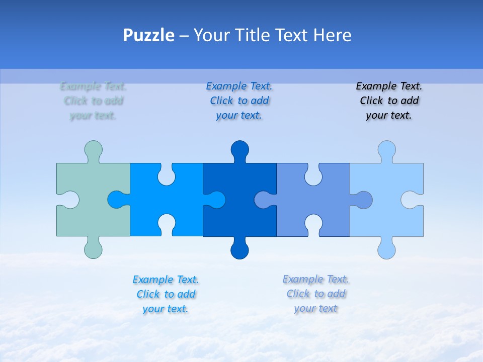 Fly Sky Spirit PowerPoint Template