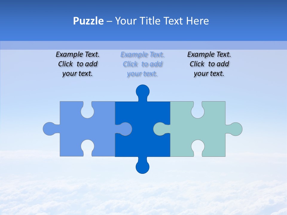 Fly Sky Spirit PowerPoint Template