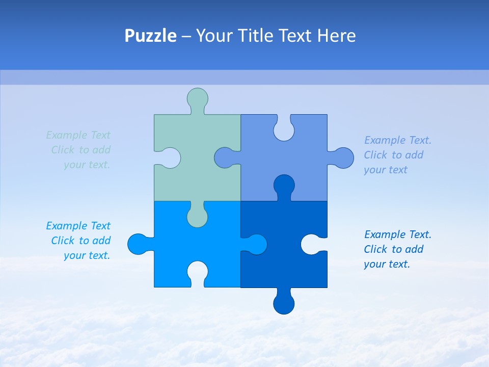 Fly Sky Spirit PowerPoint Template