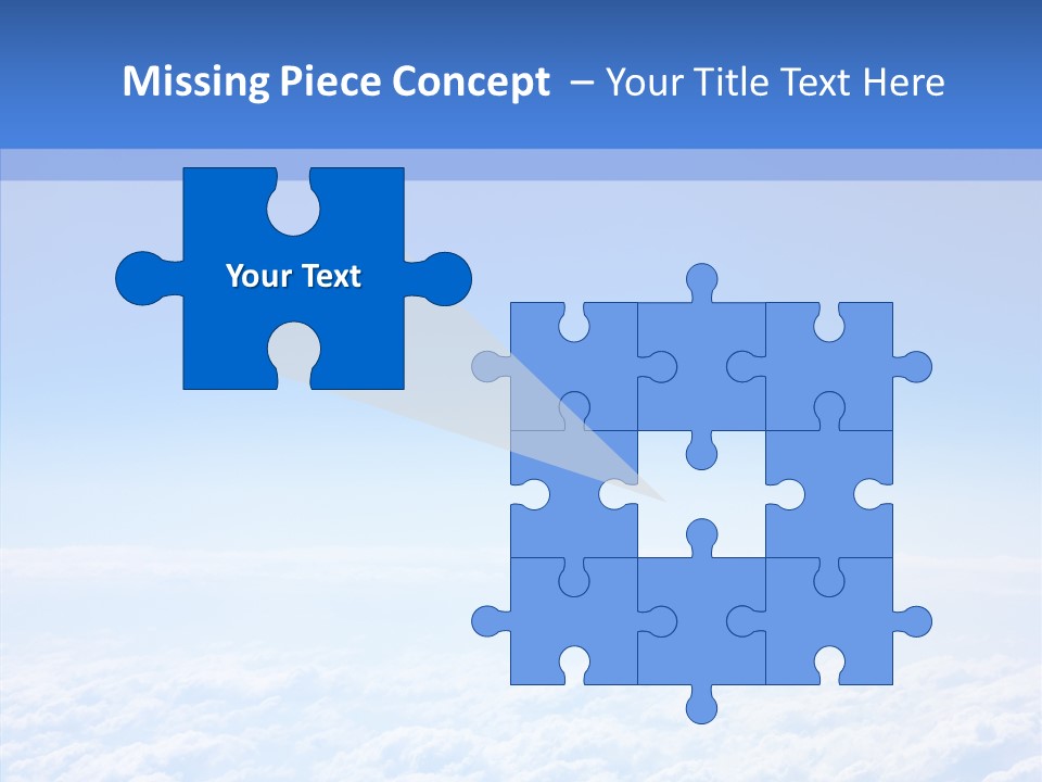 Fly Sky Spirit PowerPoint Template