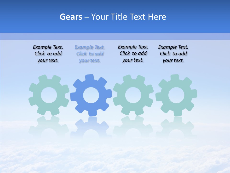 Fly Sky Spirit PowerPoint Template