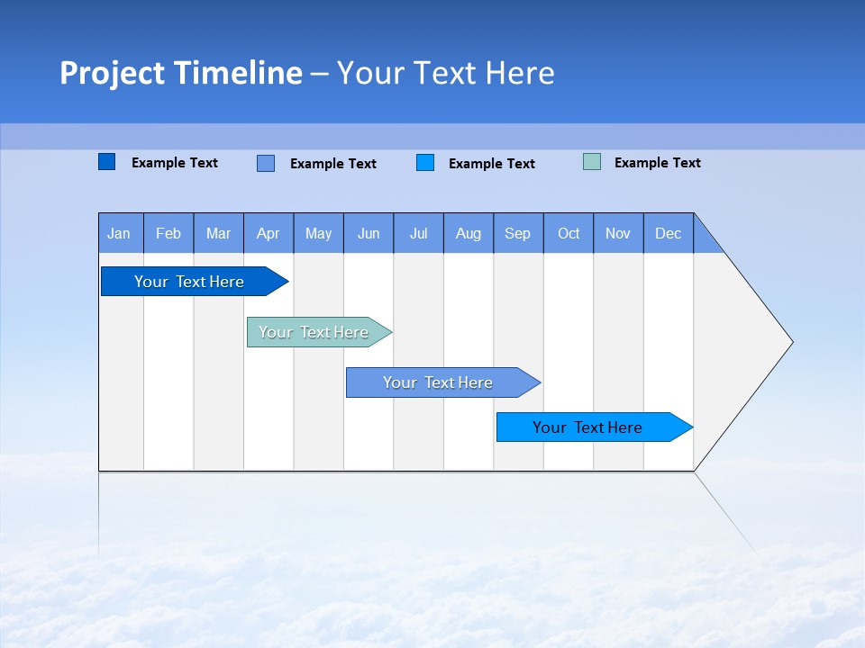 Fly Sky Spirit PowerPoint Template