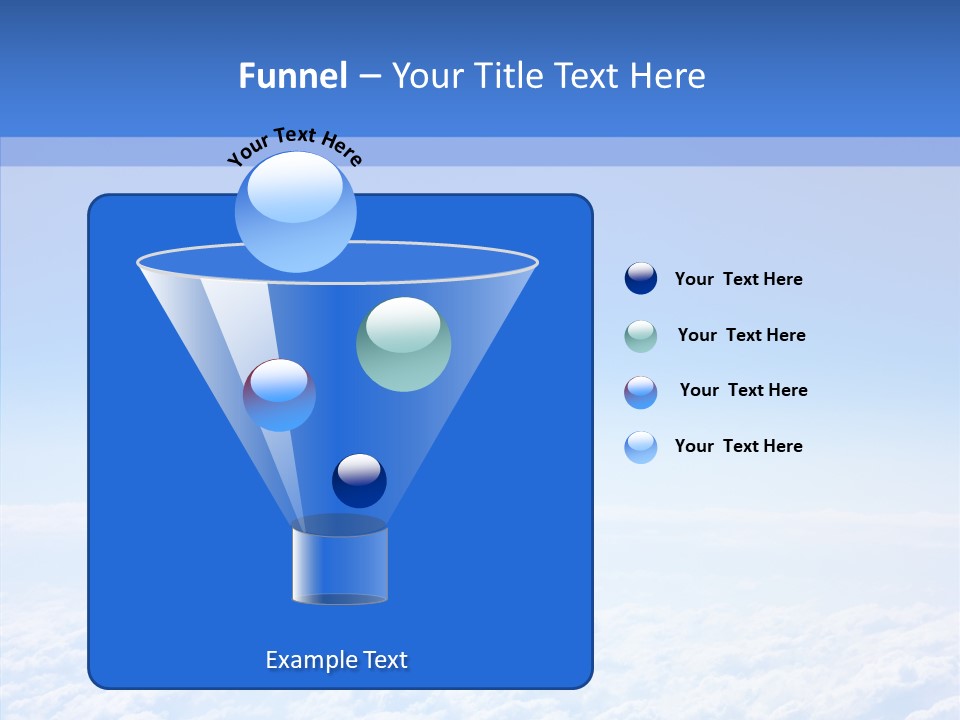 Fly Sky Spirit PowerPoint Template