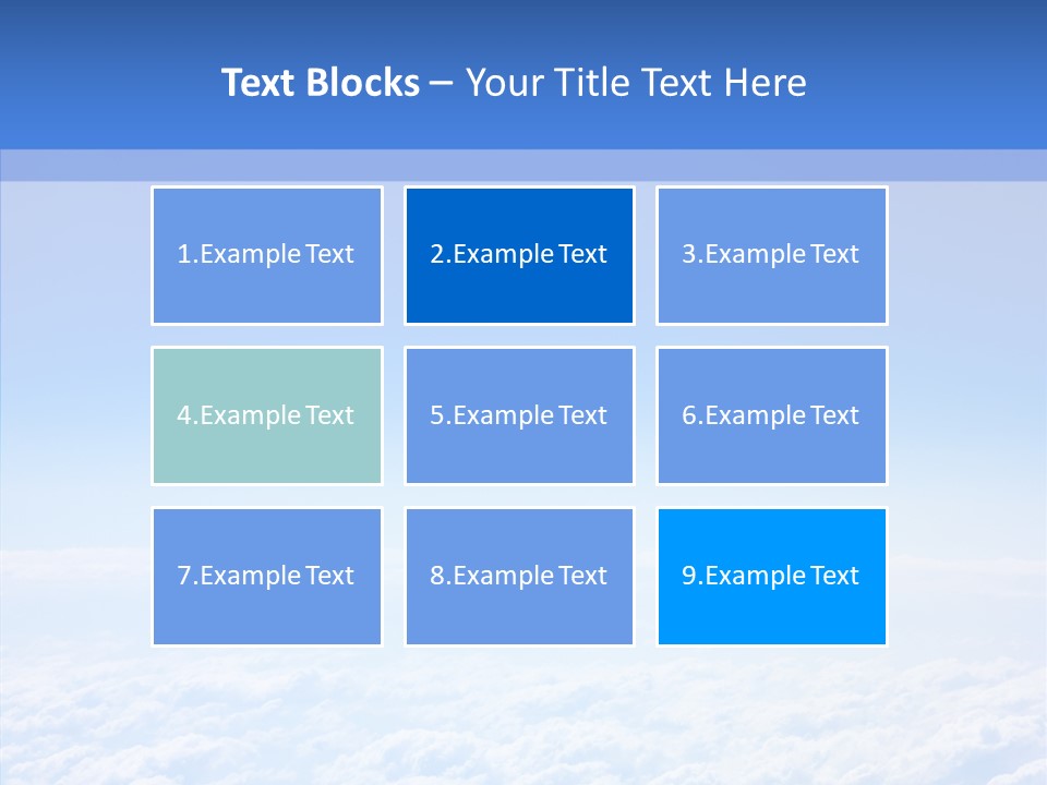 Fly Sky Spirit PowerPoint Template
