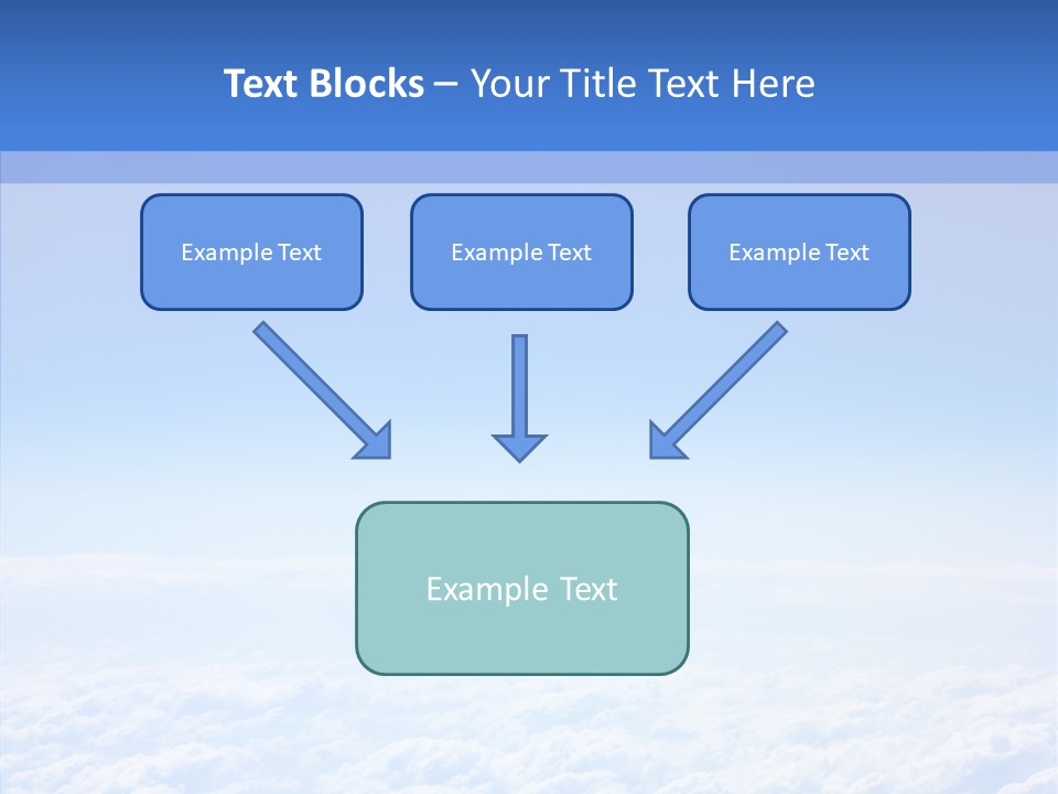 Fly Sky Spirit PowerPoint Template