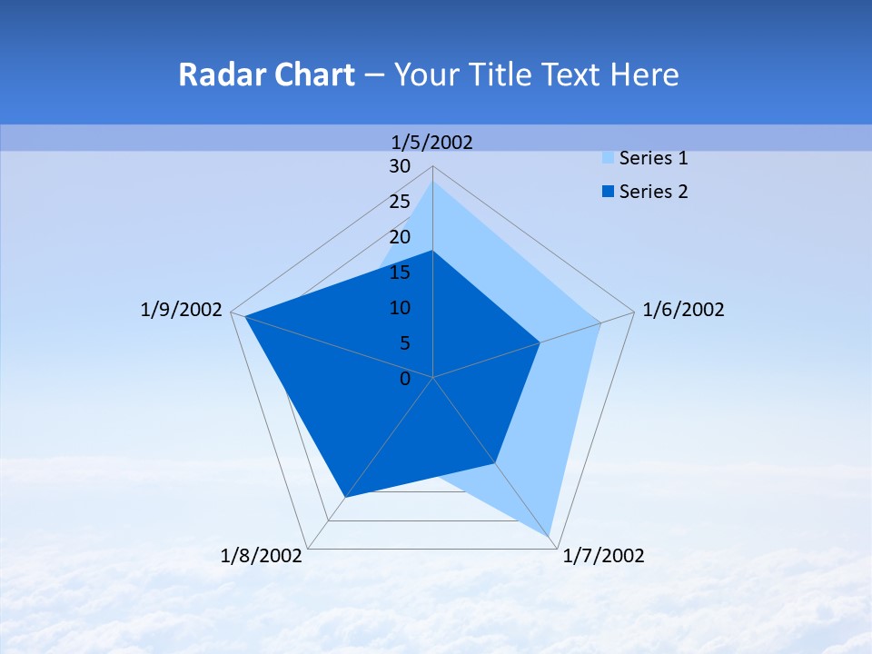 Fly Sky Spirit PowerPoint Template