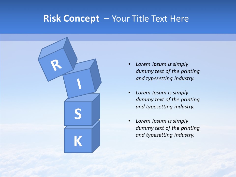 Fly Sky Spirit PowerPoint Template