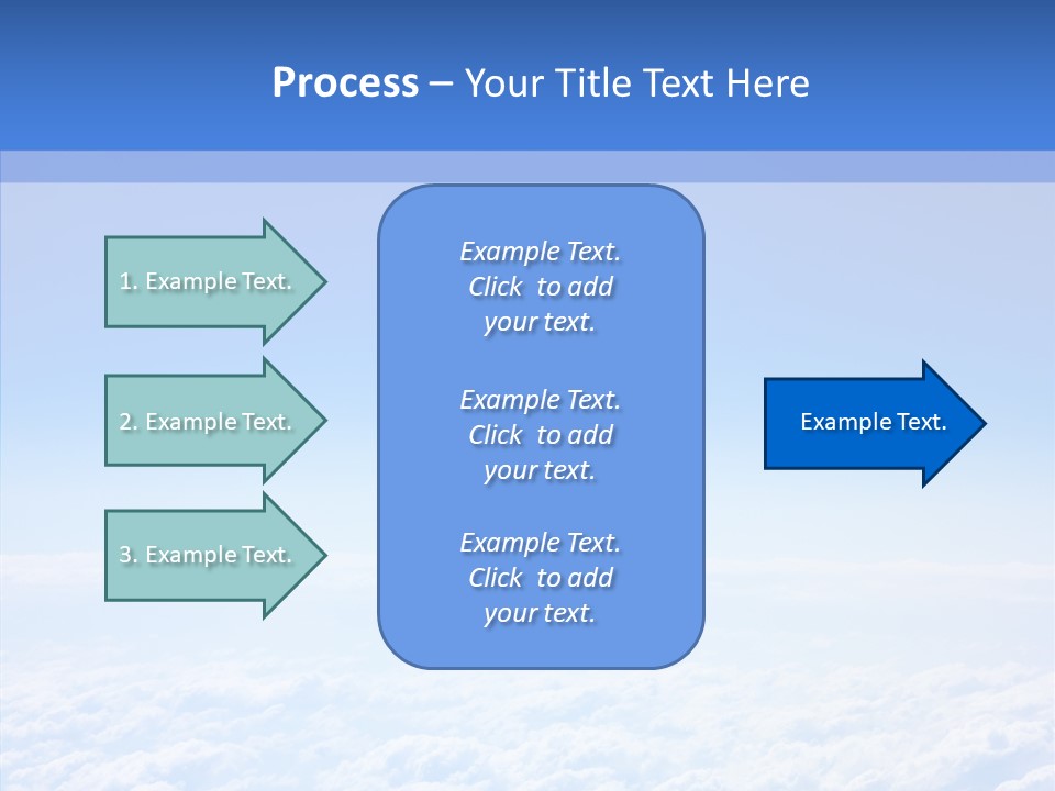 Fly Sky Spirit PowerPoint Template